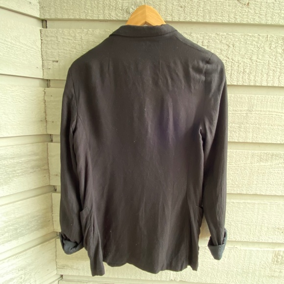 SOLD aritzia | talula black kent blazer | size 4 - Picture 2 of 6